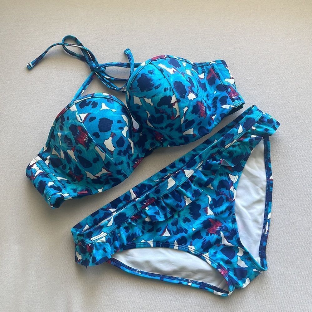 Cleo Bikini UK 10 bottoms 38D top